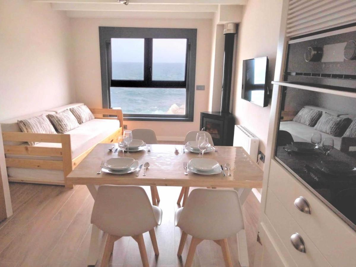 Vila Marina. Casa Marinera Con Terraza Sobre El Mar En Caion Cayón Zewnętrze zdjęcie