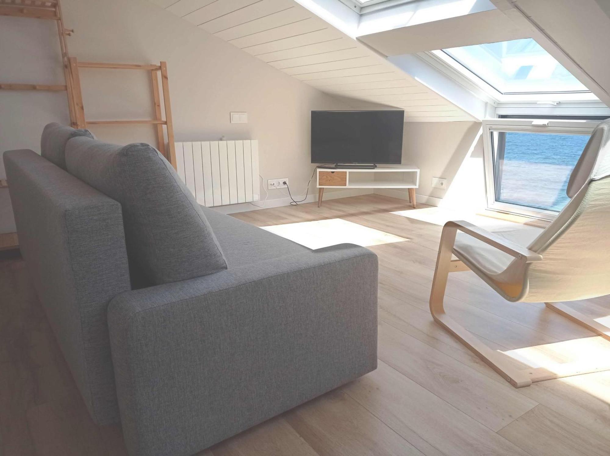 Vila Marina. Casa Marinera Con Terraza Sobre El Mar En Caion Cayón Zewnętrze zdjęcie